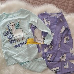 SOLD Carters 2 pc pajamas set